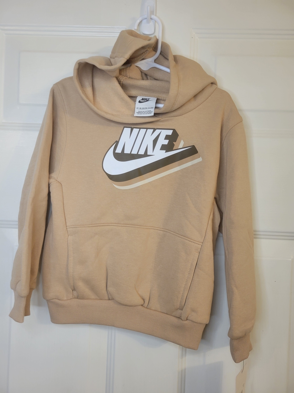Nike Tan Swoosh Hoodie - Picture 7 of 9